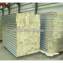 high quality rock wool sandwich panel